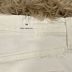 Good American NWT  White Jean Shorts size 15 Photo 4