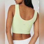 Alo Yoga Ribbed Wellness Tank Ice Green Tea Mint Size S Photo 1