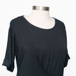 Nic+Zoe Knit Tie Dress Black Onyx Medium Photo 11