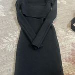 Abercrombie and Fitch midi dress Black Size XS Photo 0