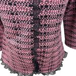 Vintage Nicola blouse, size Small, cottagecore, feminine, ruffle, Office, Dressy Multiple Photo 4