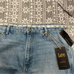 Lee  Vintage Modern High‎ Waisted DungareeCarpenter Ankle Jeans Size 31 Photo 10