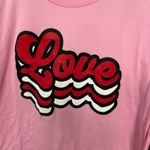 Anvil  Pink Love Tee Size Large‎ Photo 2