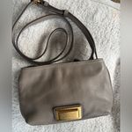Marc by Marc Jacobs  Classic Q Natasha Pebbled Leather Small Crossbody taupe Photo 2