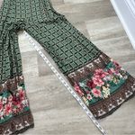 Farm Rio Green Floral Print Honolulu Wide Leg Pant Jumpsuit XS Anthropologie Photo 10