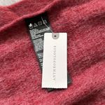 Anthropologie  Women’s warm wine red scarf with fringes One size Photo 5