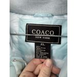 COACO New York Duck Down Puffer Vest Jacket Women XL Blue Nylon Gorpcore Outdoor Photo 2