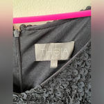 Women’s THEIA Navy Blue Petal Embellished Formal Gown Special Occasion Dress 8 Photo 6