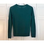 Banana Republic  100% merino wool teal crewneck sweater xs Photo 2