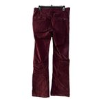 Free People Hit Back Slim Flare Pants Fig jam NWOT Photo 3