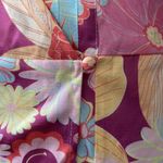 Unique Vintage New Smiley Movement Maxi Size M Kimono Wrap Dress Short Sleeve Photo 7