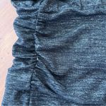 Athleta Gray and Black Heathered Odyssey Tee Dress Essence Hooded Tunic Photo 5