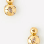 8 Other Reasons Revolve  CLUSTER DROP EARRING in black NWT Photo 0