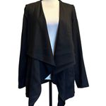 BLANK NYC NWT ‎ Moto Style Draped Black Jacket Sz S Photo 2