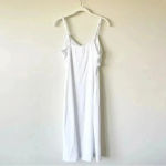 Naked Princess Bridal Ivory White Slip Midi Dress Boudoir Size Small NWT Photo 6