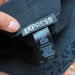 EXPRESS BLACK LEOPARD LACE LEGGINGS Photo 1