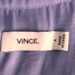 Vince Womens Sleeveless Blouse Size S V-Neck Top Periwinkle Purple Casual Small Photo 3