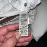 Bob Timberlake White Embroidered Ankle Jeans Floral Cutout Detail Casual Denim-6 Photo 7