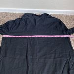 Michael Kors  women’s small black asymmetric‎ button up shirt dress Photo 4