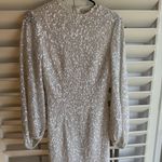 BHLDN dress size 2 GOLDIE sequin white dress Photo 7