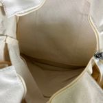 SAVVI Canvas Tote Bag Crossbody Purse Handbag Cream Small Travel Casual Photo 9