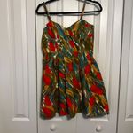 JACK  Womens S Multicolor Abstract‎ Print Sleeveless Dress Photo 2