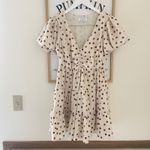 Petal and Pup  Yeo Floral Tiered Puff Sleeve Mini Dess Size US 8 Photo 1