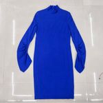 Akris  Cashmere Blend Royal blue dress Photo 5