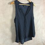 Sanctuary Navy Daisy Dot Sleeveless Top MEDIUM Photo 1
