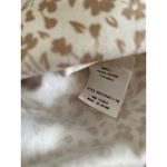 MELLODAY Floral V Neck Blouse Neutral Cottagecore Short Sleeve Women's M Photo 2