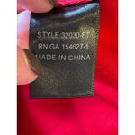 Joh Sweastshirt Women Small Red Embellished Bow Rhinestone Holiday Athleisure Photo 10