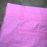 J.Crew  Chino Broken-In 100% Cotton Hot Pink Women's Shorts Photo 9