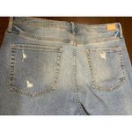 Seven7  Fashion Jeans Women 14 Distressed Light Wash Cropped Western Boho Fringe Photo 10