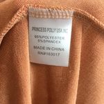 Princess Polly NWT  Women’s Carley Long Sleeve Deep V-Neck Cinched Mini Dress Photo 7