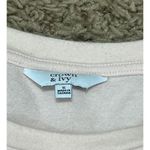 Crown & Ivy Pink Long Sleeve Ruffle Sweatshirt Size S Photo 2