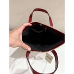 Burberry  Haymarket Check Plaid Coated Canvas Tote Bag Beige Multi Photo 10