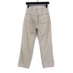 Reformation Cowboy Striped High Rise Straight Jeans 24 Photo 7