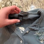 Harley Davidson Sleeveless Collared Tank top Size L Photo 3