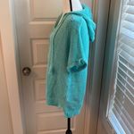 Natural Reflections || Aqua blue/green hooded beach lightweight sweater Photo 2