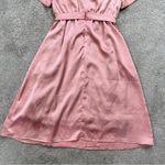 JessaKae Women’s Satin Wrap Dress V Photo 4