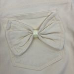 Gloria Vanderbilt  Butter Yellow High Waisted Shorts with Bow Accents pockets 8 Photo 8