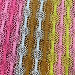 Wild Fable Pink, Yellow, Multicolored Knit Boho High Waisted Flare Pants Photo 2