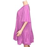 EMERSON FRY Isla Dress, Pink Lurex, M/L Size M Photo 6