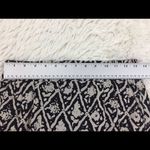 Alya Francesca’s Black Cream Pleated Straight Skirt Pockets Size XS Photo 3