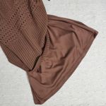 New York & Company Gabrielle Union Sweater Tank Dress. Size XL Brown Photo 10