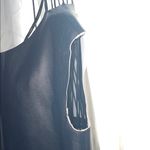 J. Brand XS Women's Black Leather Sleeveless Jacket Photo 10