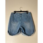 J.Jill Mid Wash Denim Shorts Womens Sz 12 Longer Length Casual Photo 3