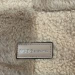BCBGeneration Beige Shearling Tote Photo 3