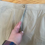 Sag Harbor  Sport safari maxi skirt beige cotton Sz XL Photo 1