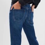 Gap NWT Women’s Mid Rise Sexy Boyfriend Jean Dark indigo C21 Photo 2